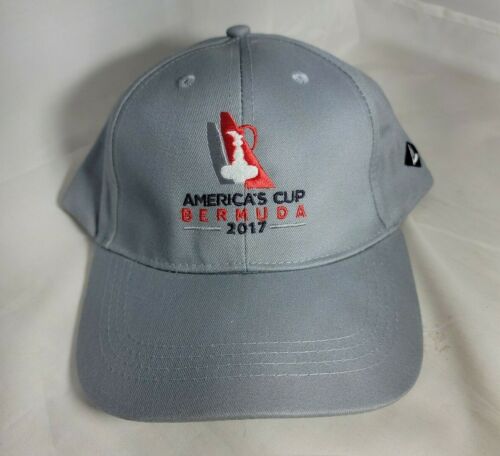 Sperry America's Cup 2017 Bermuda Grey Adult Adjustable Hat