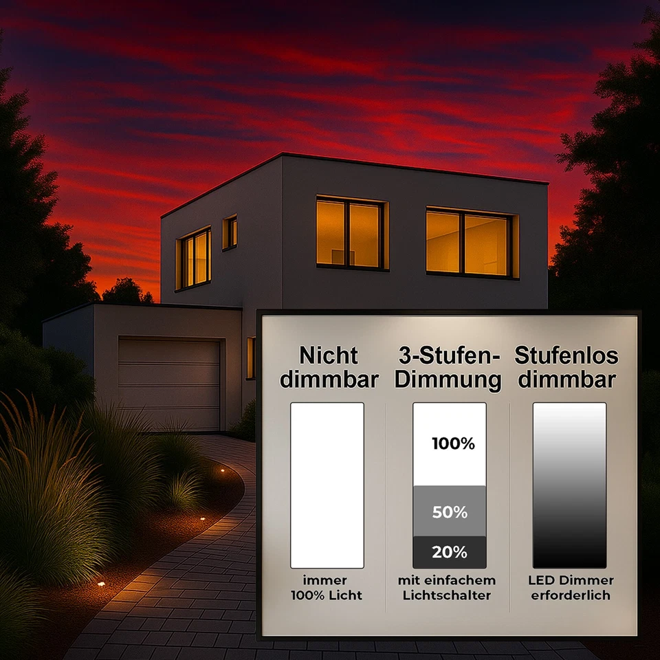 LED Bodenleuchten kurz IP67 230V Bodeneinbaustrahler  Bodenstrahler außen TIERRA - Bild 4 von 4