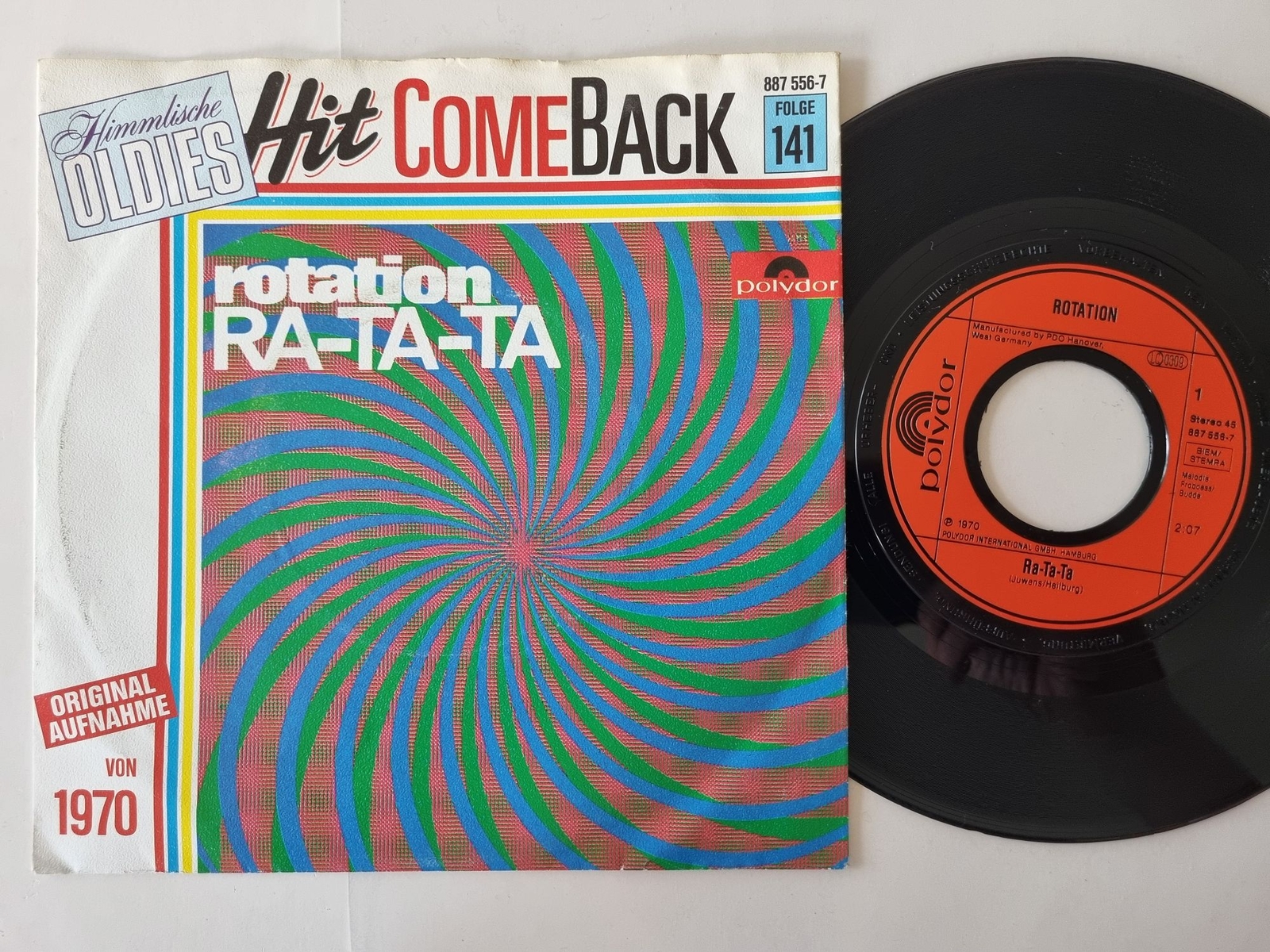 Rotation - Ra-ta-ta 7'' Vinyl Germany HIT COMEBACK