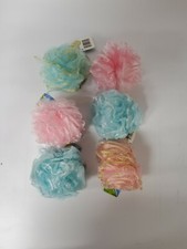 Regent Bath Shower Sponge 50g Each Mesh Pouf Body Scrubber Exfoliator PACK OF 6