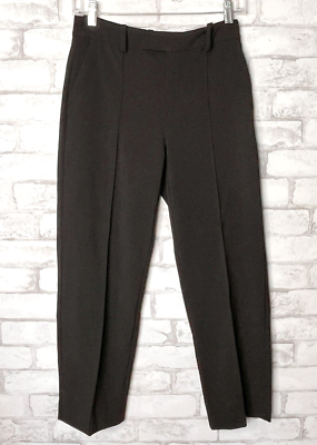 next petite cigarette trousers MADEWELL New Petite Fairbanks Pant NO364 Straight Leg Cigarette Pants Black  P 6