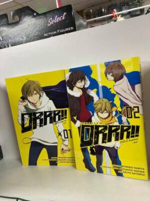 Durarara!! Yellow Scarves Arc Vol. 1,2, (Manga)  (2 Books)