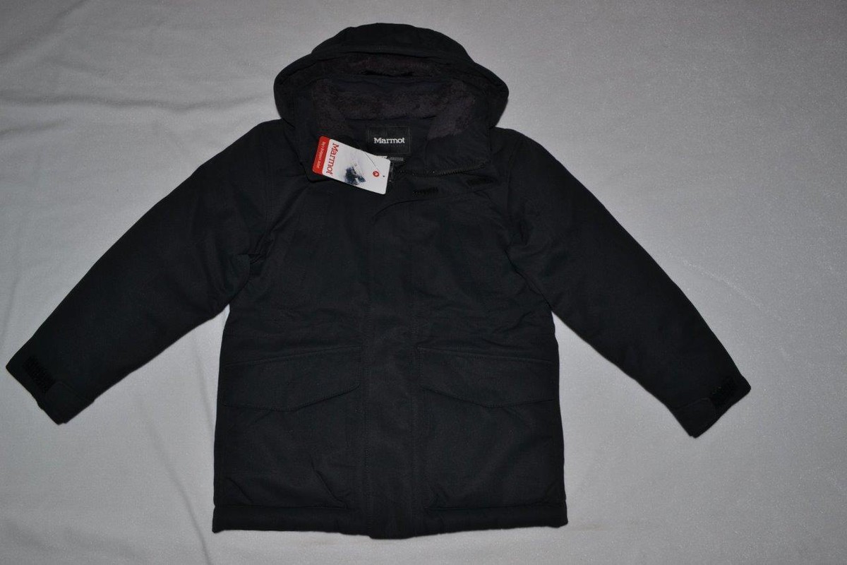 MARMOT BOY'S BRIDGEPORT DOWN JACKET BLACK ALL SIZES BRAND NEW