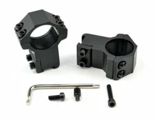 1 INCH 1" 25MM Dovetail Scope Rings, High Profile,Fits any Dovetail inc 3/8" 9mm
