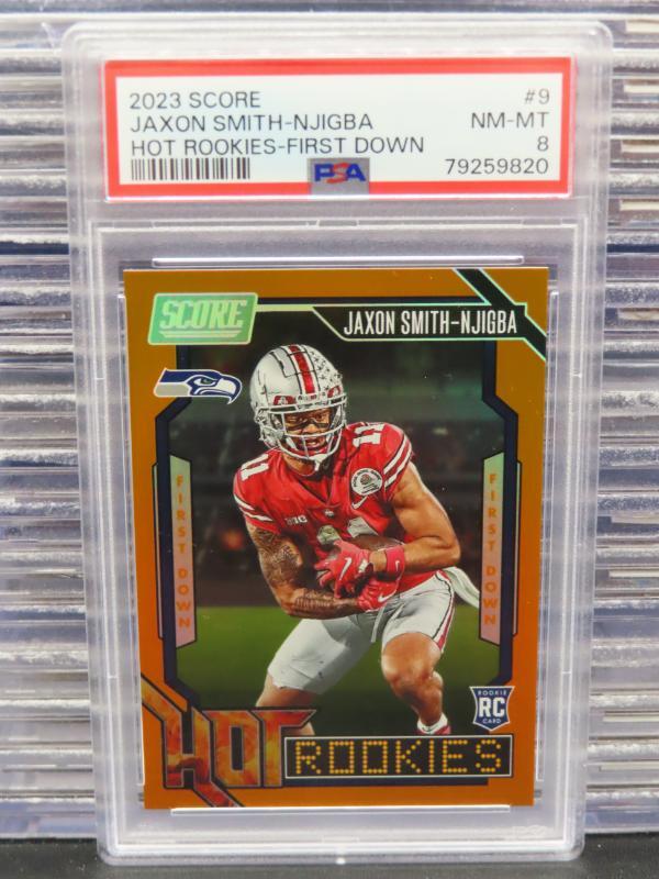 Jaxon Smith-Njigba Panini Score Hot Rookies #9 First Down