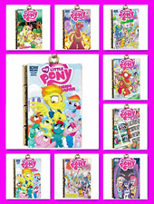 Little Pony Comic Book Illustrated Cover Bronze Pendant Necklace Free Gift Bag