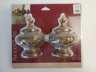2" Curtain Rod Finials (1 Pair) Sutton Gold by Paris Texas Hardware Bronze New
