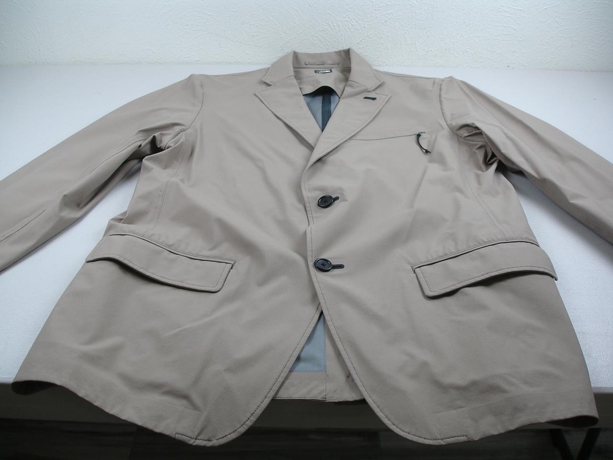 Men's M L The North Face Traverse Jetset Blazer Beige Nylon