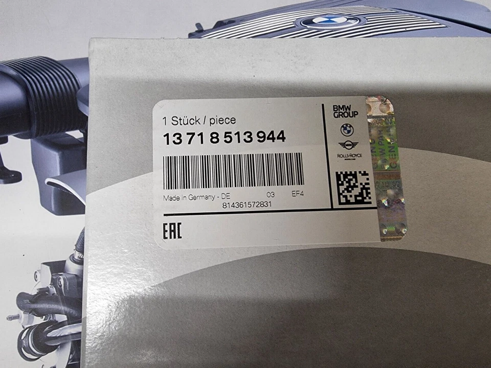 NEW GENUINE BMW F40 F52 F45 F46 F48 F49 AIR FILTER ELEMENT 13718513944 - Image 2 of 3