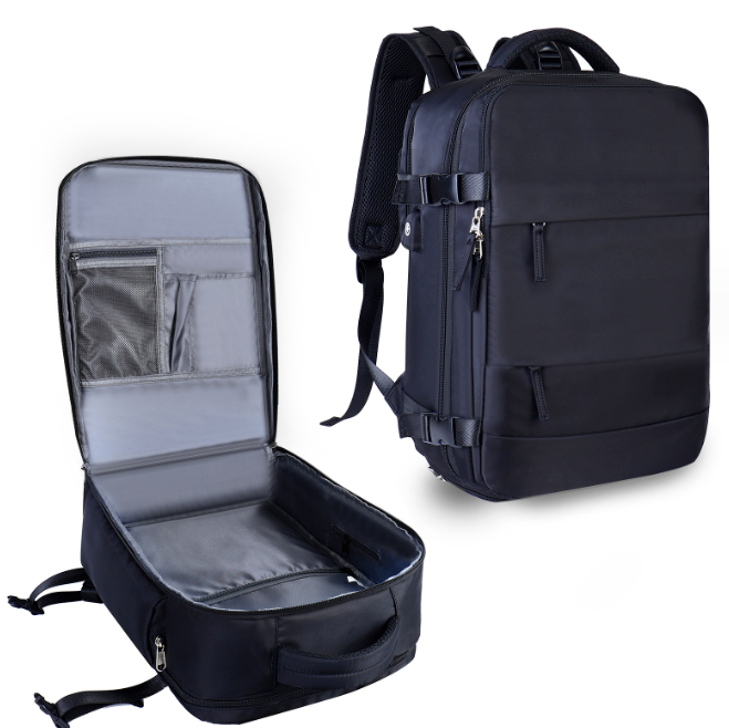 Durable Travel Laptop Backpack with USB Charging Port-image