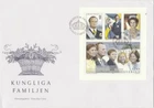 ROYAL FAMILY OF SWEDEN  SWEDEN 1993 FDC SLANIA MI 1793-1796
