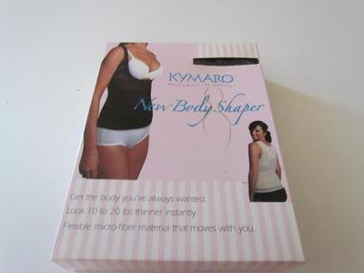 2 pack Kymaro Shapewear 1 black and 1 beige New Body Shaper Kymaro