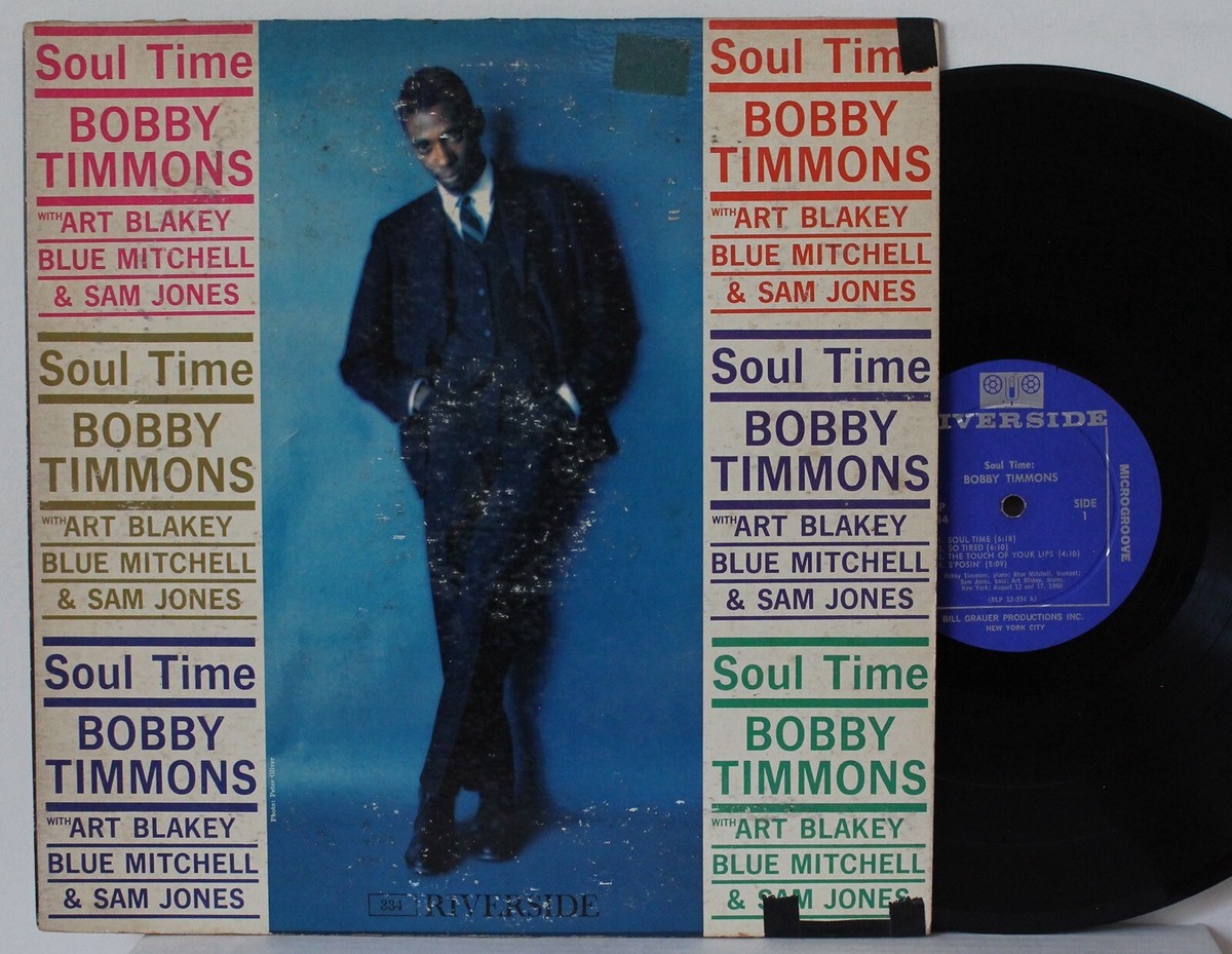 ジャズレコード Bobby Timmons/Soul Time Bobby Timmons – Soul Time – Vinyl (LP, Album + 2 more), 1962