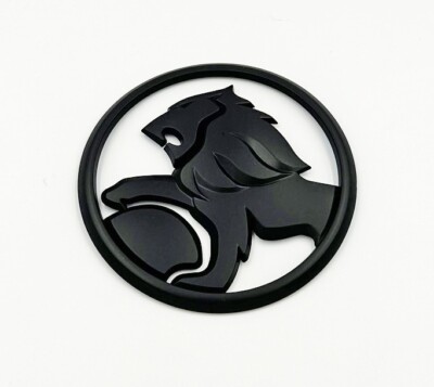 14-17 Chevy SS Sedan Holden Lion Rear Trunk Emblem Badge Commodore VF Black