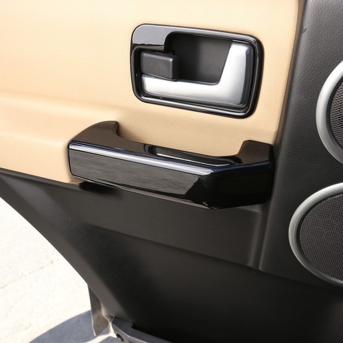 Cubierta de moldura de manija de puerta interior negra piano para Land Rover Discovery 3 2004-2009 - Imagen 2 de 11