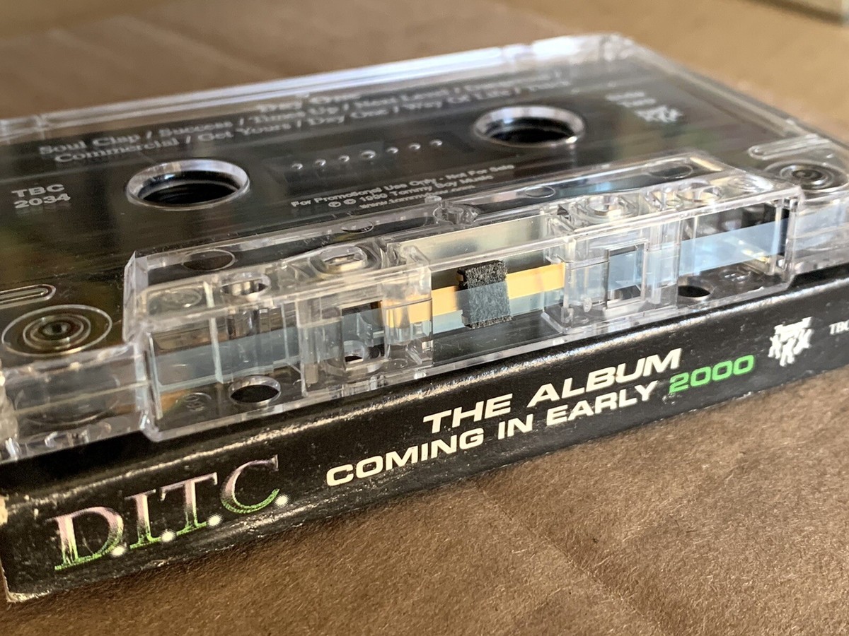 D.I.T.C. The Album Promo CASSETTE Tape DJ PREMIER BIG L FAT JOE