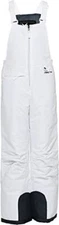 ARCTIX KIDS INSULATED SNOW SKI BIB OVERALLS MACHINE WASH sz M, L WHITE 1550/1558