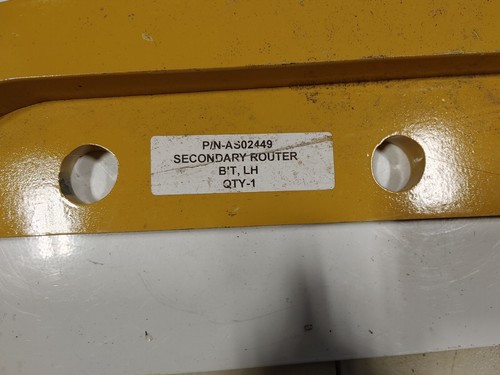 AS02449 Secondary Router Bit LH Left Hand Scraper (Y1G) - Picture 2 of 5