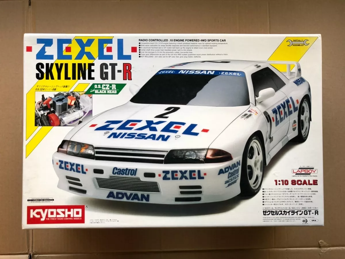 VINTAGE #31402 KYOSHO 1/10 GP10 ZEXEL SKYLINE GT-R