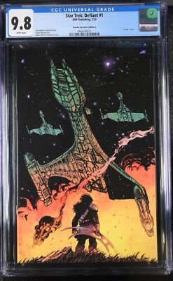 Star Trek: Defiant #1 CGC 9.8 * 2023 IDW  Daniel Warren Johnson Virgin 1:100
