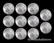 1979 1980 1981 1999 P+D+S Susan B Anthony Set ~  SBA Dollars BU Mint  Lot of 11