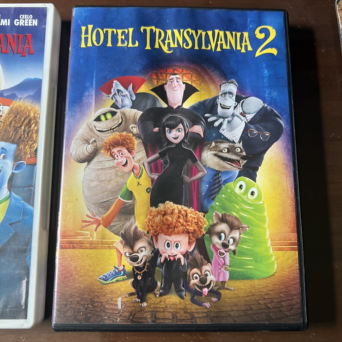 Hotel Transylvania 1 & 2 - Double Feature - 2 DVD Cases Adam