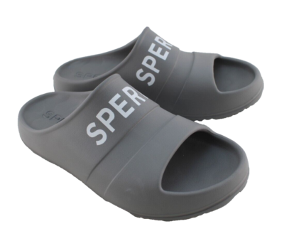 New SPERRY Windward Float Size 10 Gray with White Logo Men display picture 1