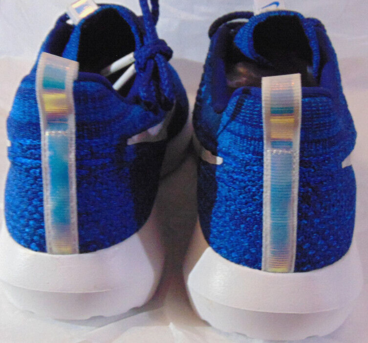 Nike MEN'S Roshe NM Flyknit Blue Running Shoes 835894-400 Athletic Sneakers~7.5