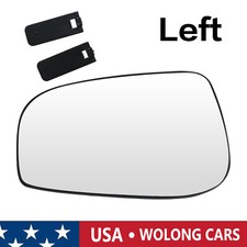 1X Left Side Mirror Glass Heated with Backing...