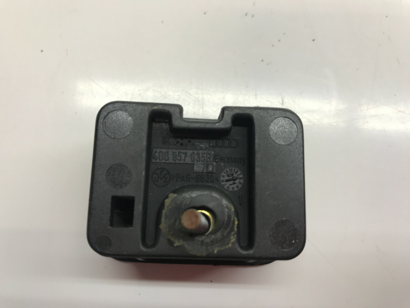 LAMBORGHINI AVENTADOR GALLARDO INTERIOR COAT HANGER HOOK OEM 4D0857635B