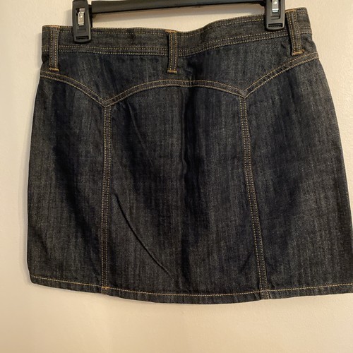 Gap Jeans Black Denim Short Skirt Size 6 - Picture 5 of 5