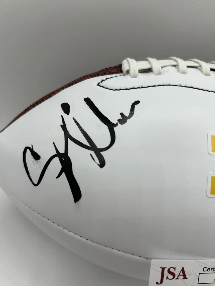 Sherrone Moore Signed Michigan University Wolverines Football Autographed JSA - Image 2 of 3