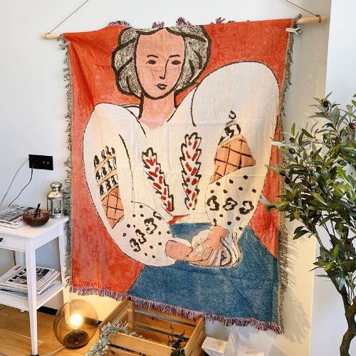 Casual Blankets Bed Woman Henri Matisse Carpet Sofa Throw Blankets Leisure Rug - Picture 30 of 32