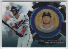 2020 Topps Update #TBC-JOD Josh Donaldson Baseball Coin Card Relic Black 055/199