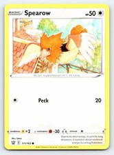 Spearow 111/163 Common Battle Styles Pokemon Card - NM
