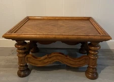 DREXEL Velero Mid 20th Century Spanish Style Coffee Cocktail Table