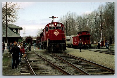 Morris Co NJ~Whippany Railway Museum~Excursion Train~UNUSED Hanover Twp Postcard