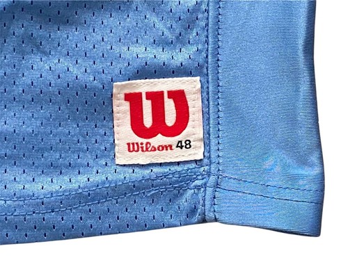 VTG 90's DWIGHT HOLLIER NORTH CAROLINA TAR HEELS WILSON TEAM ISSUED JERSEY 48 - Picture 3 of 3
