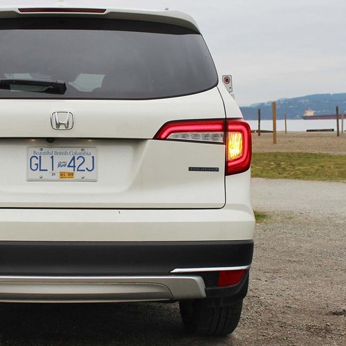 09-22 Honda Pilot Passport Odyssey CR-V Touring Badge Nameplate Emblem Black - Picture 4 of 4