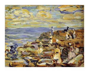 Cape Ann-Paper Art-18"x14.528