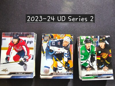 2023-24 Upper Deck Hockey Series 2 Base 251-450 - You Pick