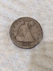 1875-S Seated Liberty Twenty Cent Piece Circulated Condition Look At Pictures