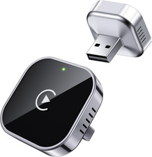 Wireless CarPlay Adapter 2025 - Upgrade Wired to Wireless for iPhone