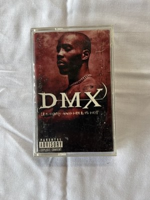 DMX It's Dark and Hell Is Hot Cassette Tape 1998  East Coast Hip Hop Ruff Ryders