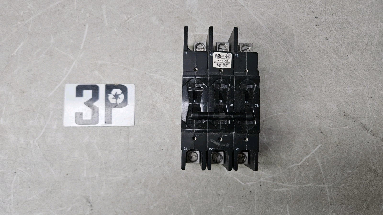 Airpax HH83XB626-B 219-3-30022-626 Circuit Breaker | eBay