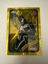 2025 Topps Chrome Marvel - 1st Appearance - Yellow Lava - Samurai Venom #127