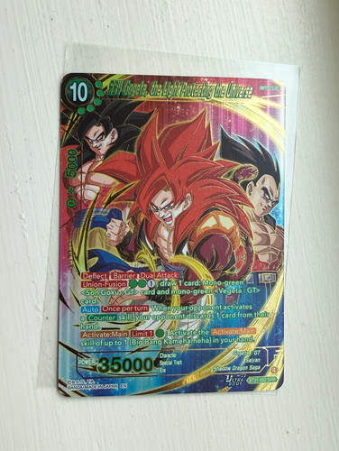 SS4 Gogeta, the Light Protecting the Universe [SPR] BT31-052 Dragon Ball Super: Impact Beyond Dimensions card