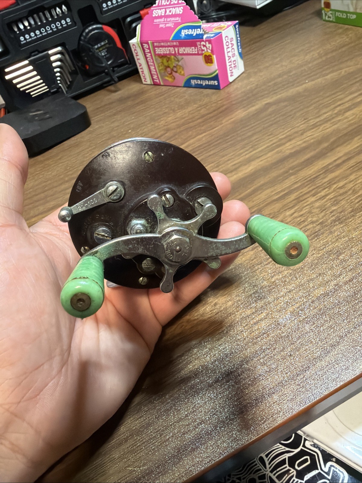 Vintage Penn Peer No. 109 Fishing Reel Baitcaster B
