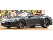 2024 PORSCHE 911 CARRERA S CABRIOLET YACHTING BLUE 1/18 DIECAST BY NOREV 187180