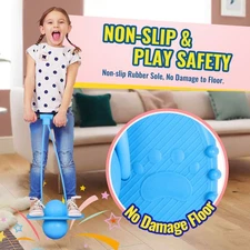 Kids Pogo Ball - Bounce & Play Hopper Ball for Age 5+,Sturdy Pogo Stick for Kids